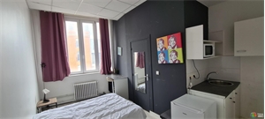 chambre à la location -   59100  ROUBAIX, surface 17 m2 location chambre - UBI434018132